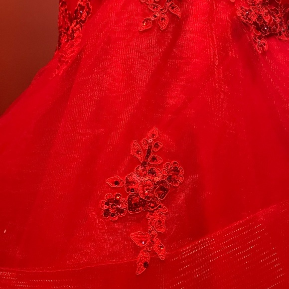 NWT gown by COLORS Dress. Tie back adjustable waist. Sz 12. Perfect for PROM. - Picture 12 of 12